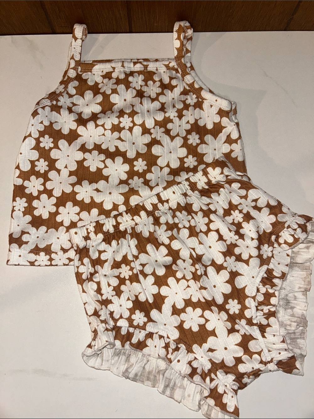 3/$25 Bailey’s Blossoms | Tank & Ruffle Shorts Set